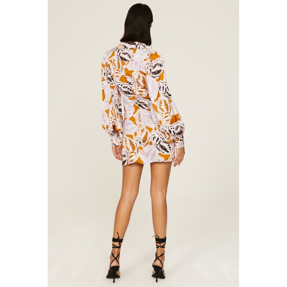 For Love and Lemons Esmeralda Long Sleeve Mini Dress (MSRP: $ 234) Large - Picture 3 of 13